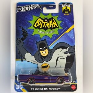 Hot Wheels Silver Series Batman TV SERIES BATMOBILE 6/20
